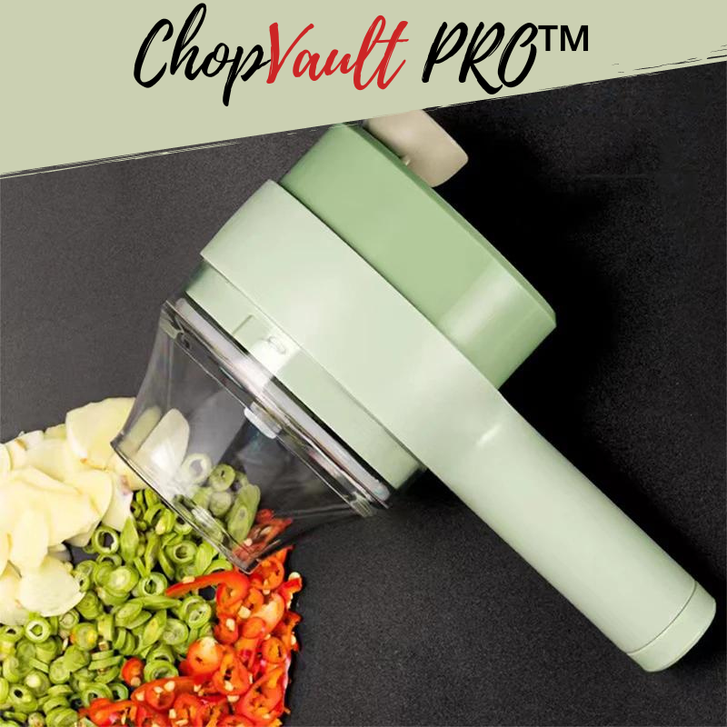 4 in 1 Portable Electric Vegetable Cutter