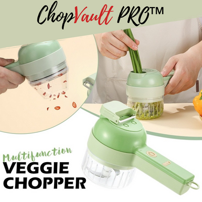 4 in 1 Portable Electric Vegetable Cutter