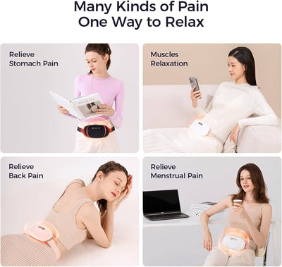 Period Cramps Heating And Vibrating Digital Period Pad