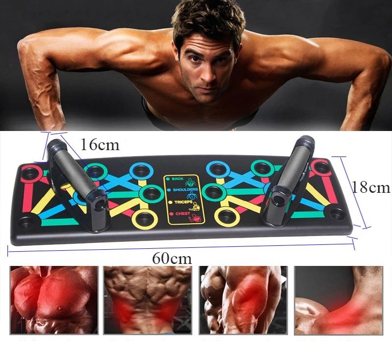 9-in-1 Push-Up Rack Board System