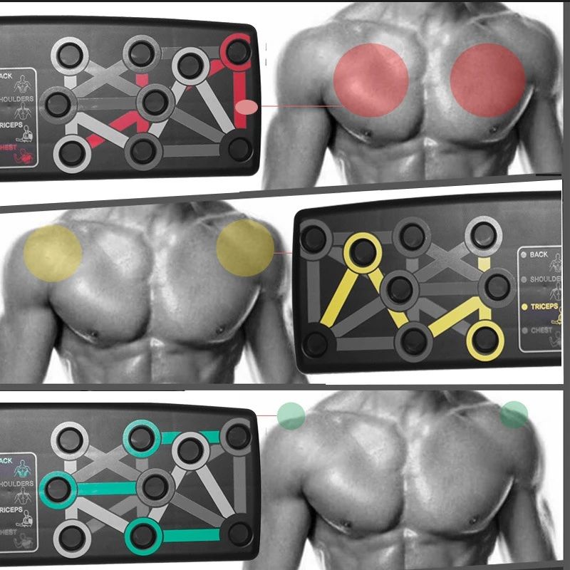 9-in-1 Push-Up Rack Board System