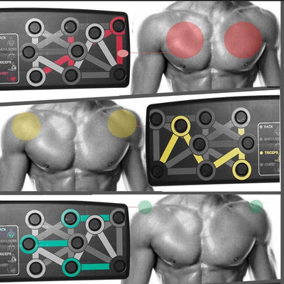 9-in-1 Push-Up Rack Board System