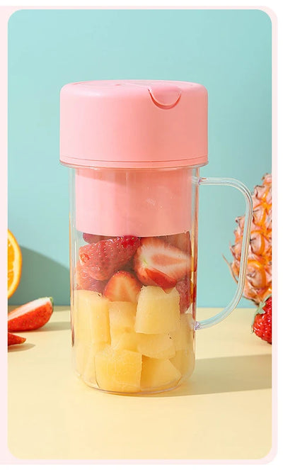 500ml Portable Juicer With Straw