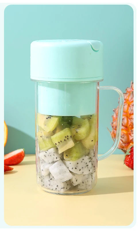 500ml Portable Juicer With Straw