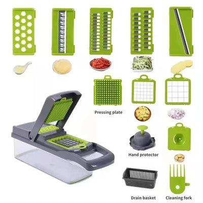 12 in 1 Nicer Dicer Chopper Vegetable Cutter