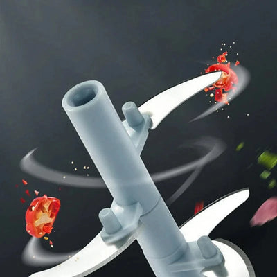 5 Blades Manual Vegetable Chopper