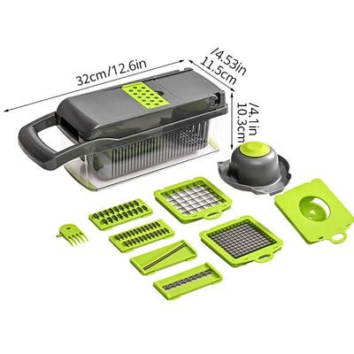 12 in 1 Nicer Dicer Chopper Vegetable Cutter