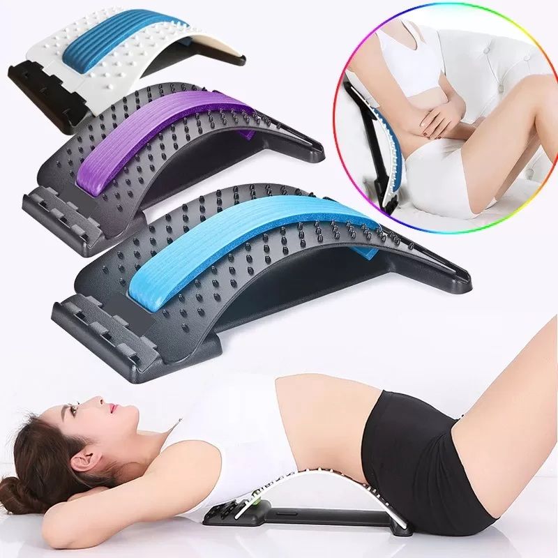 Back Stretcher & Lumbar Support Massager
