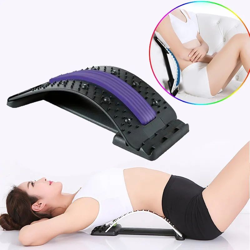 Back Stretcher & Lumbar Support Massager