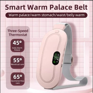 Period Cramps Heating And Vibrating Digital Period Pad