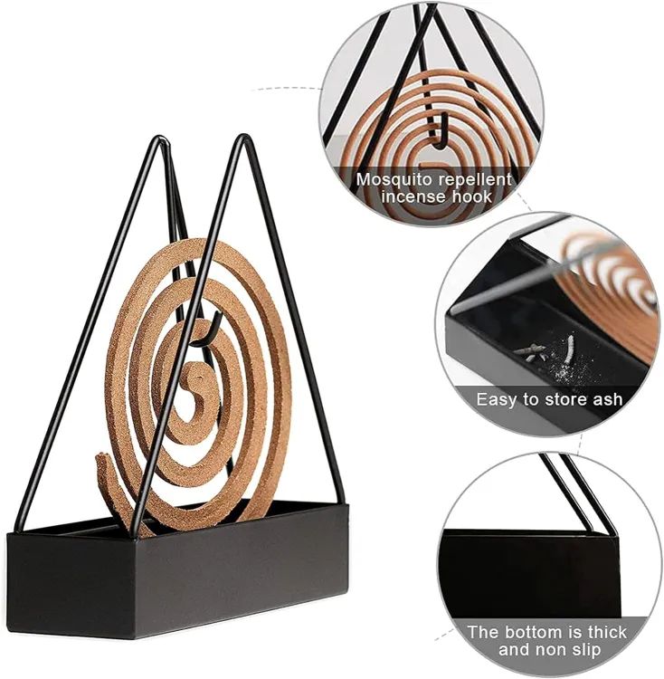 Creative Iron Mosquito Coil Holder