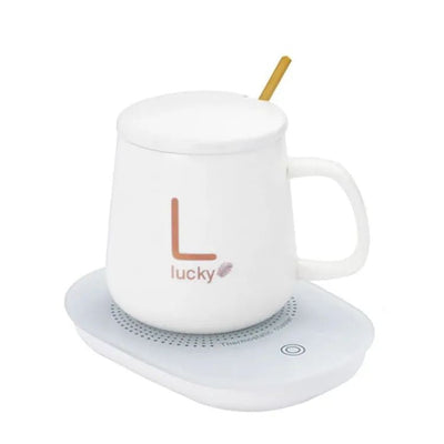 Lucky Portable Coffee Cup Warmer Heater Set