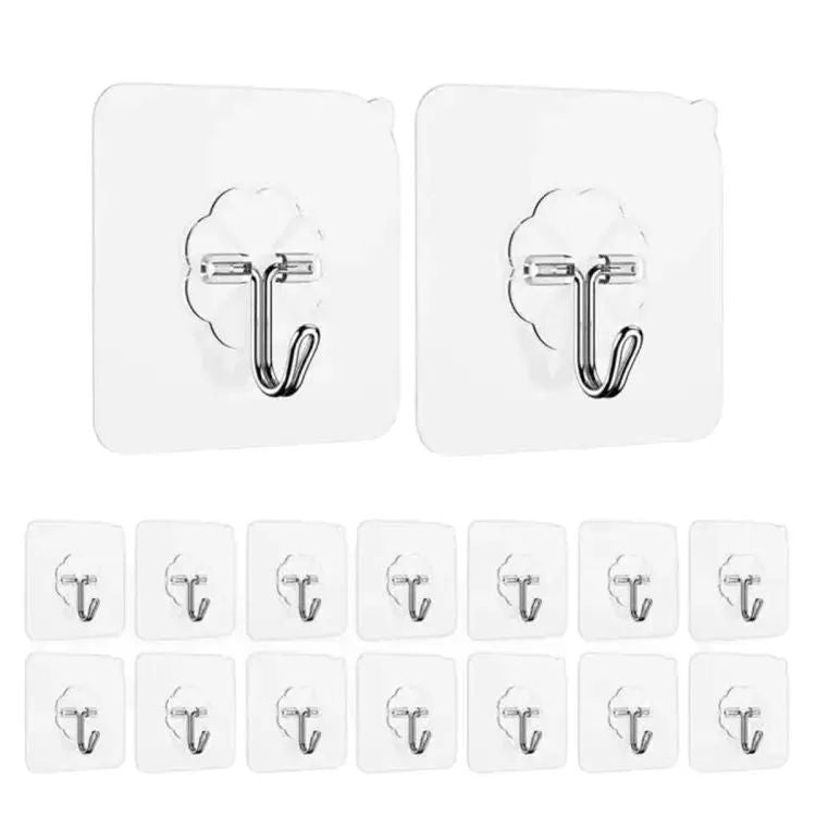 pack of 10Pcs Adhesive Suction Cup Hooks