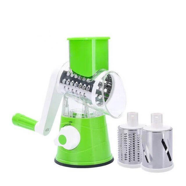 Table Top Drum Multifunctional Roller Vegetable Cutter