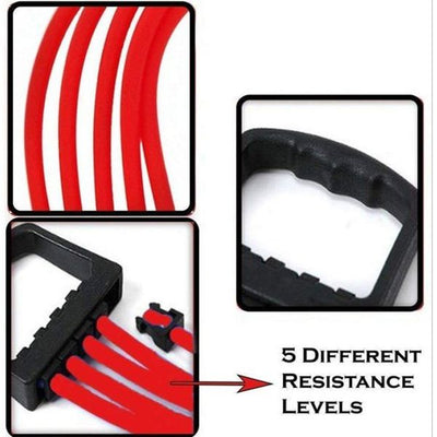 Elastic Fitness Resistance Band & Chest Expander