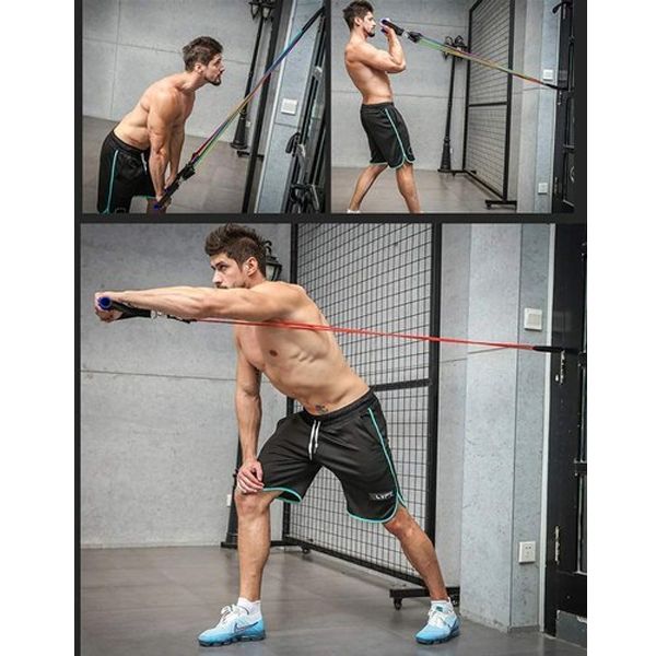 Elastic Fitness Resistance Band & Chest Expander