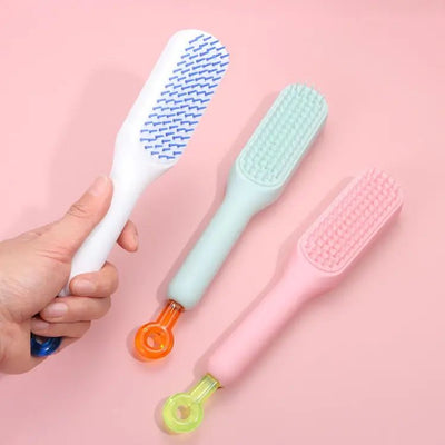 Self cleaning Hair Brush